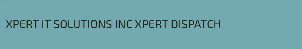 XPERT IT SOLUTIONS INC XPERT DISPATCH